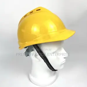 Safety Helmet With Chin Strap & Uv Protection – Construction