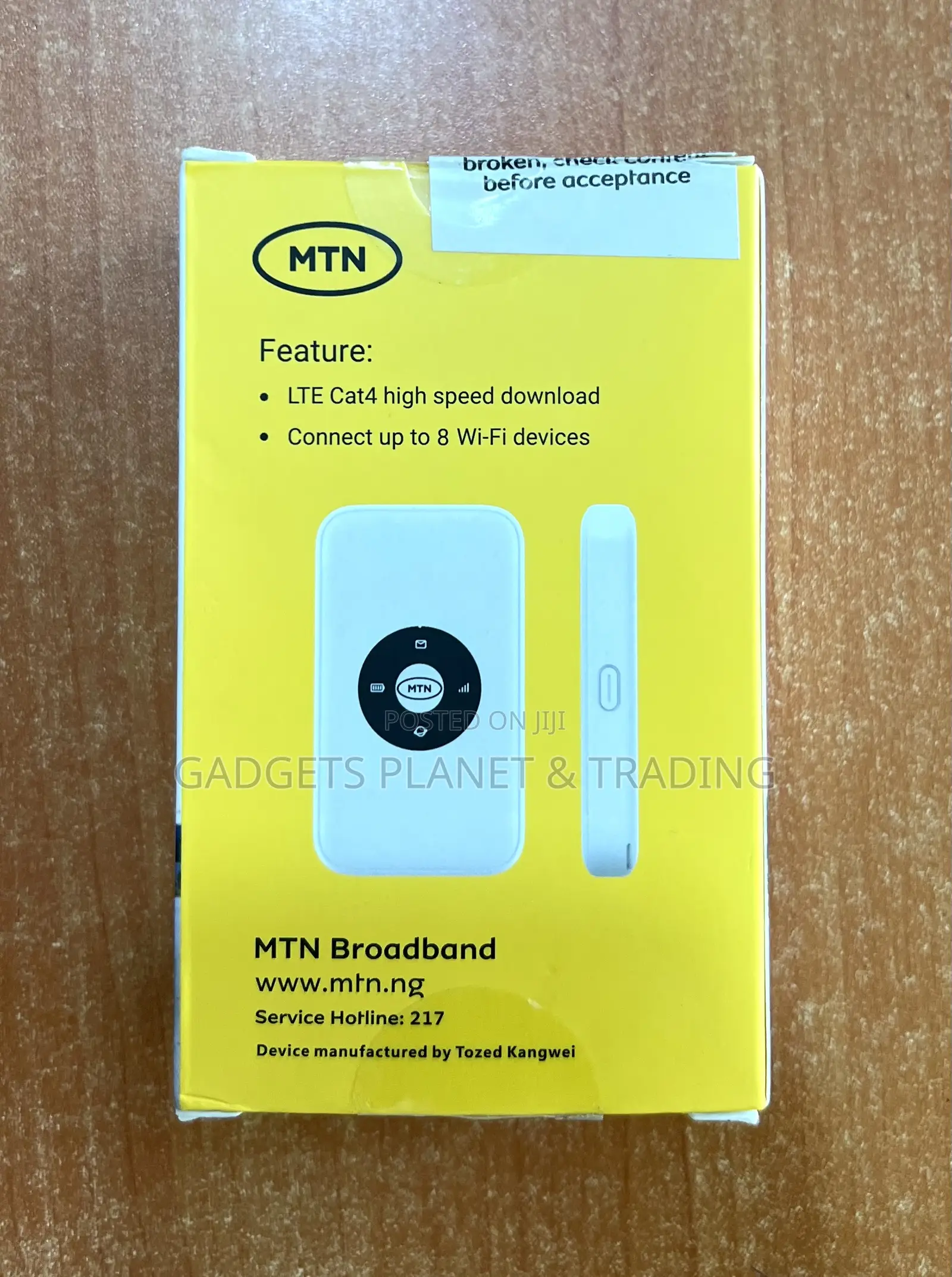 MTN 4g Lte M30s Pro ZLT Portable Mifi Wifi