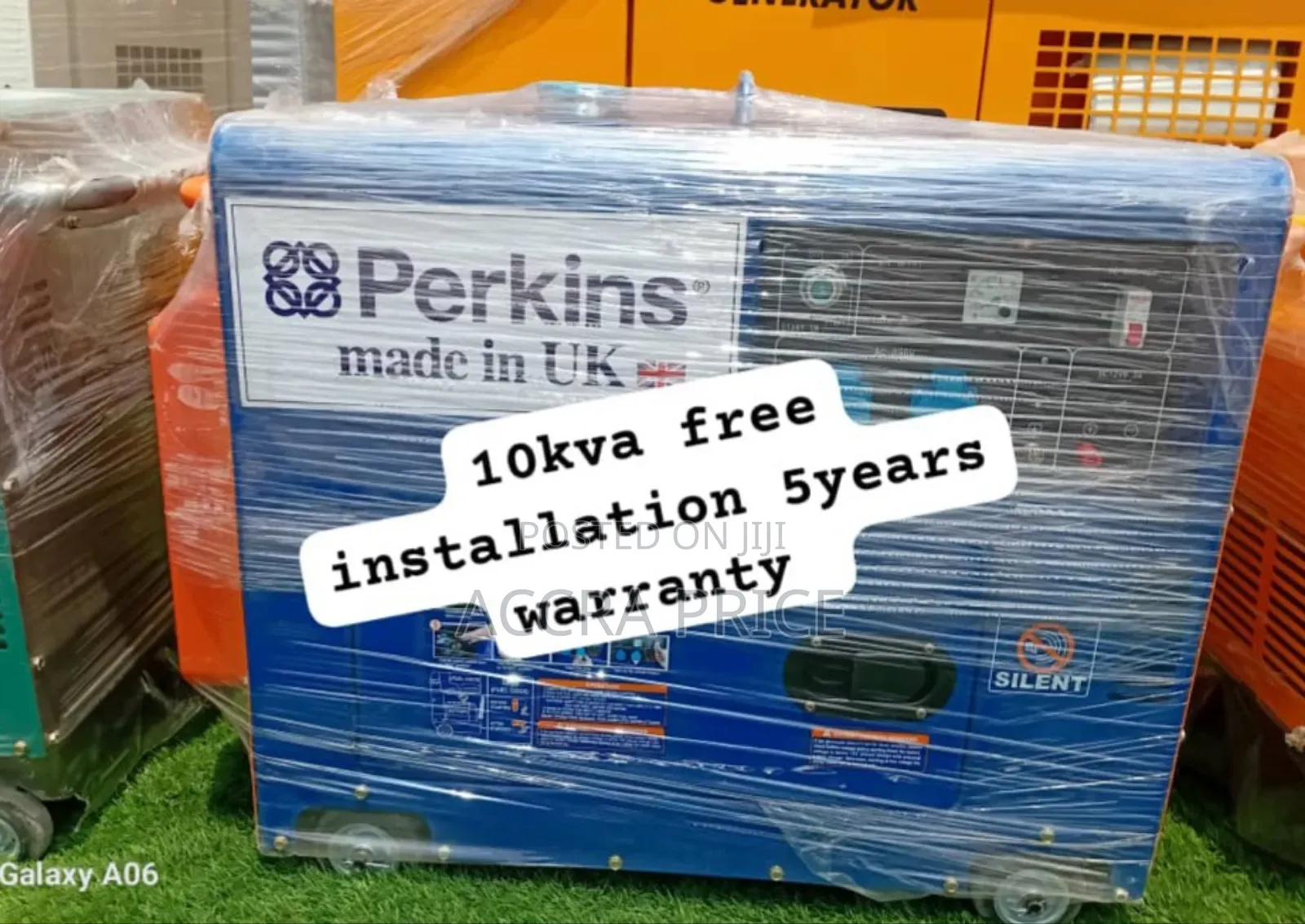 Flip the Switch on Outage Perkins 10kva 13000wats Diesel