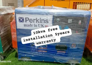 Flip the Switch on Outage Perkins 10kva 13000wats Diesel