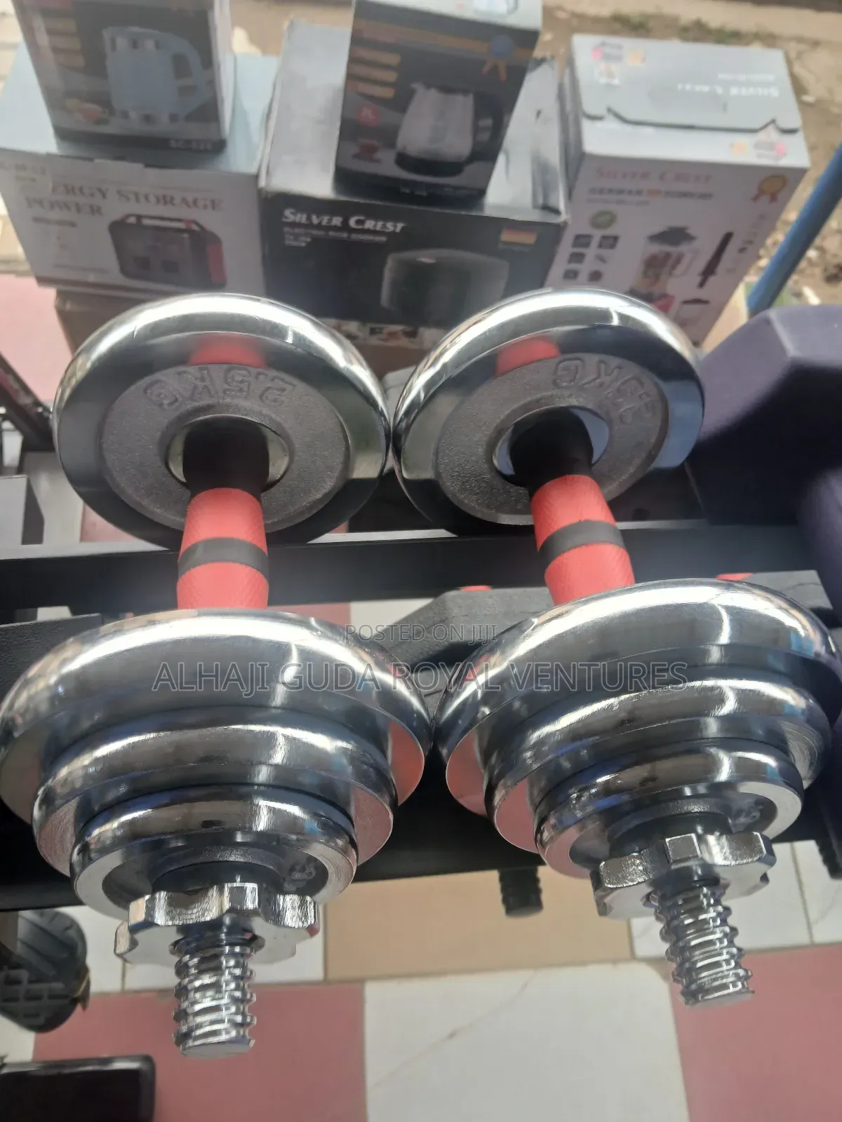 20kg Adjustable Dumbells