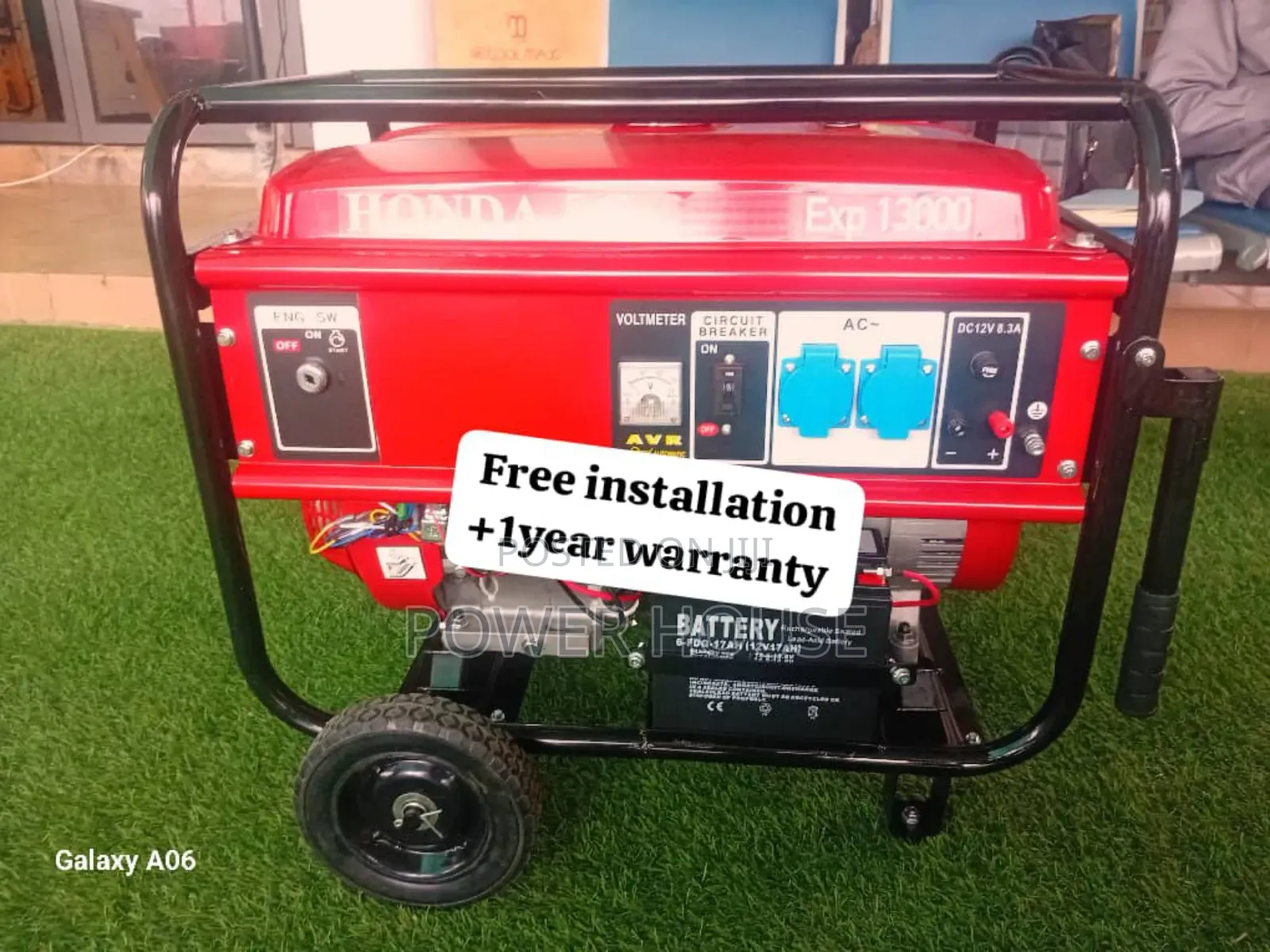 The Hard the Stronger Power Honda Petrol Generator 13000wat