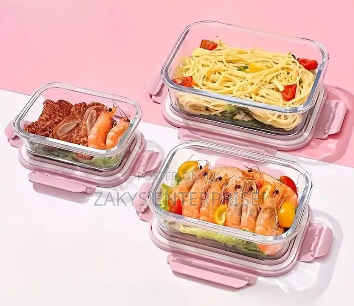 Storage Glass Bowl 3set