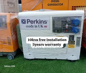 Power That Elevate Perkins 10kva Diesel 13000watts Diesel