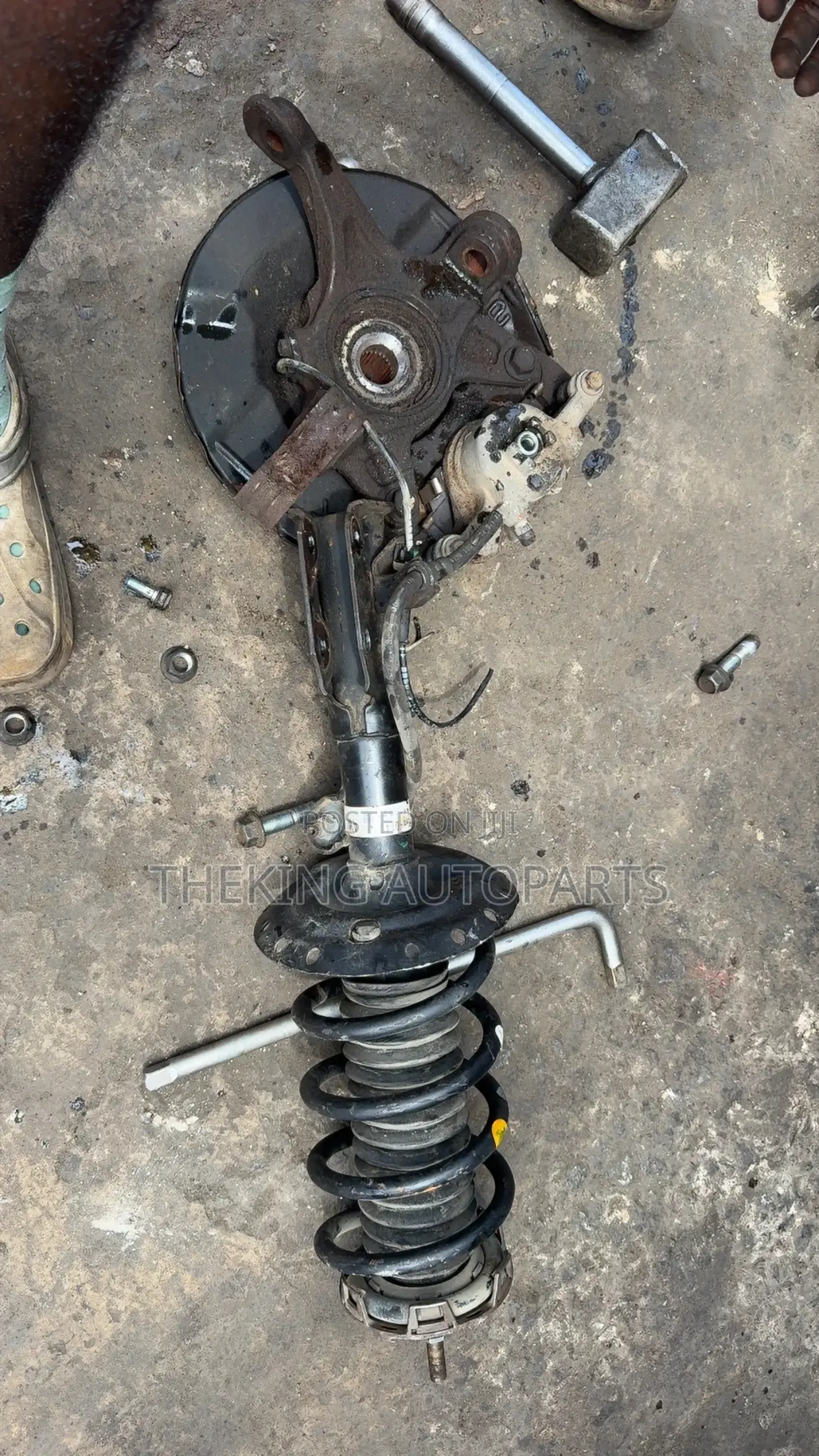 Honda Fit 2008 to 2014 Front Shock Complete.