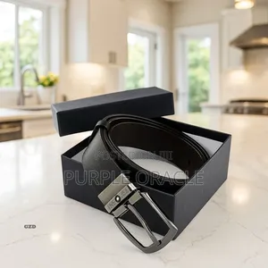Elevate Your Style With Our Reversible Genuine Leather Belt