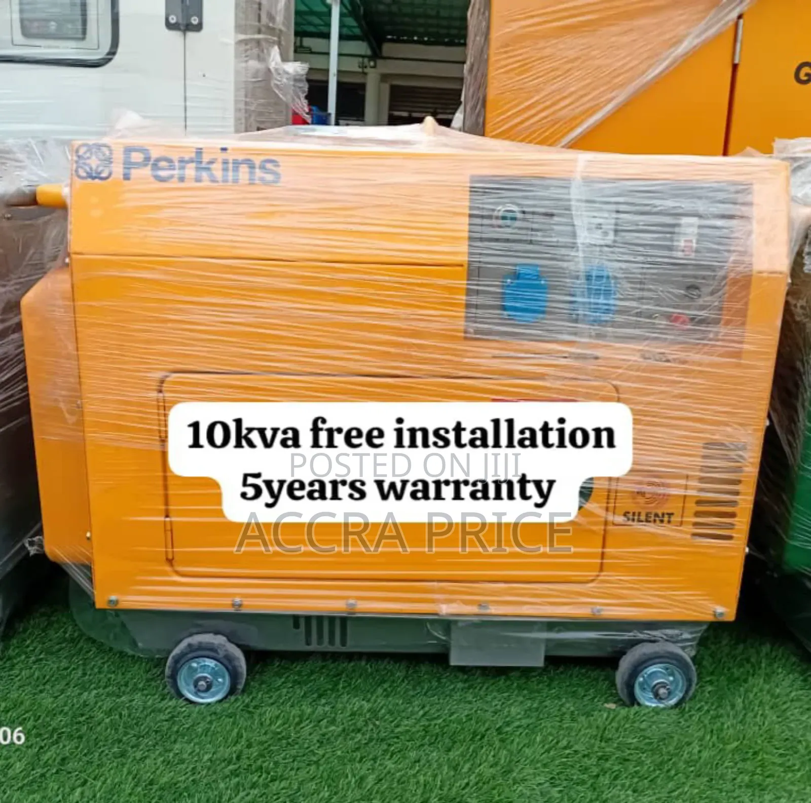 Tough as Steel Perkins 10kva 13000wats Diesel Generator