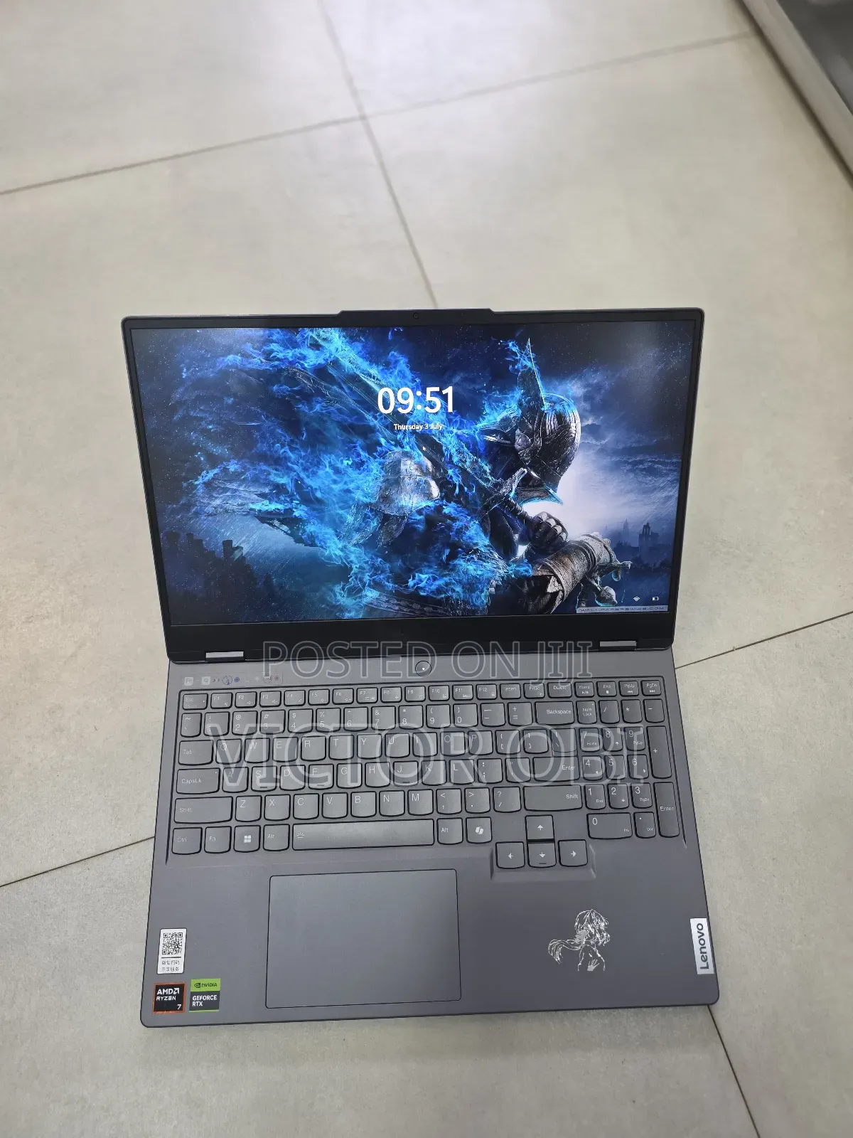 New Laptop Lenovo Legion 5 16GB AMD Ryzen 7 SSD 1T