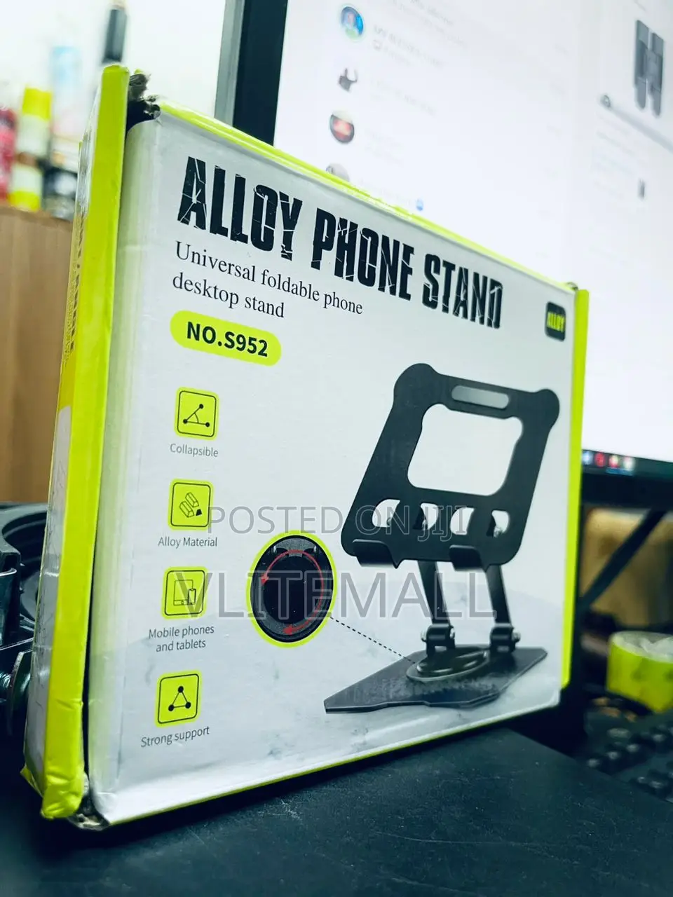 Alloy Phone/Tablet Adjustable Stand (No.S952)