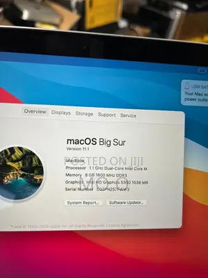 Laptop Apple MacBook 2015 8GB Intel Core M SSD 256GB