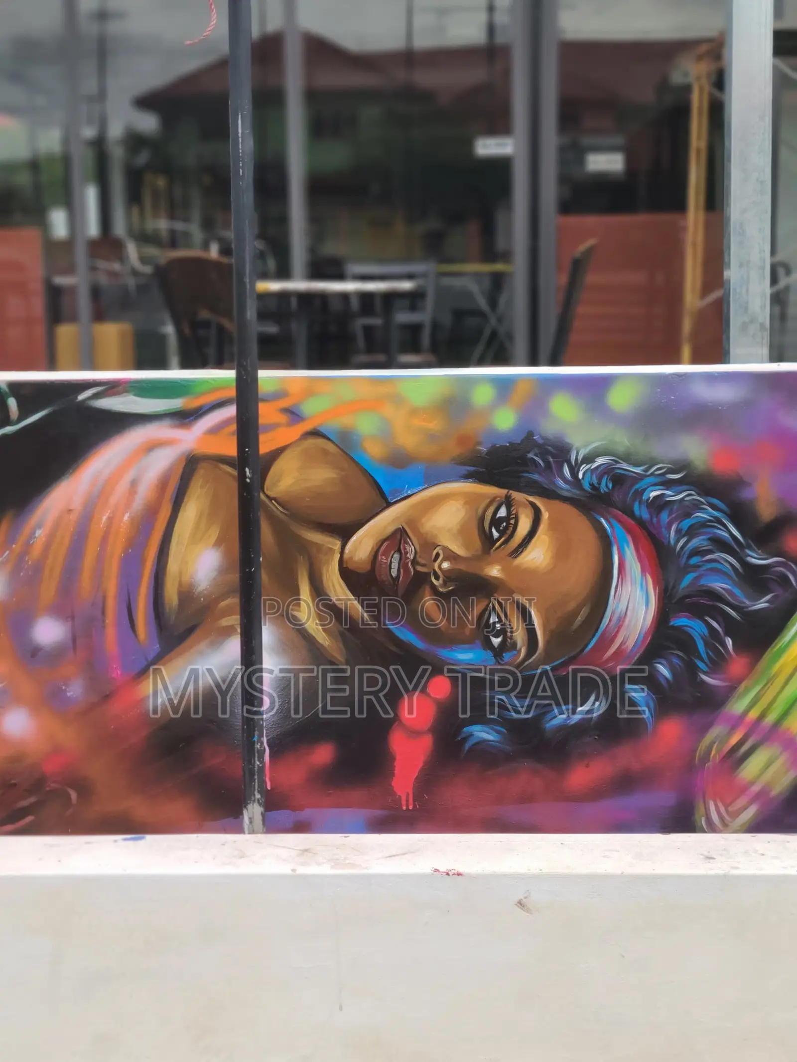 Wall Art Building Design Painting