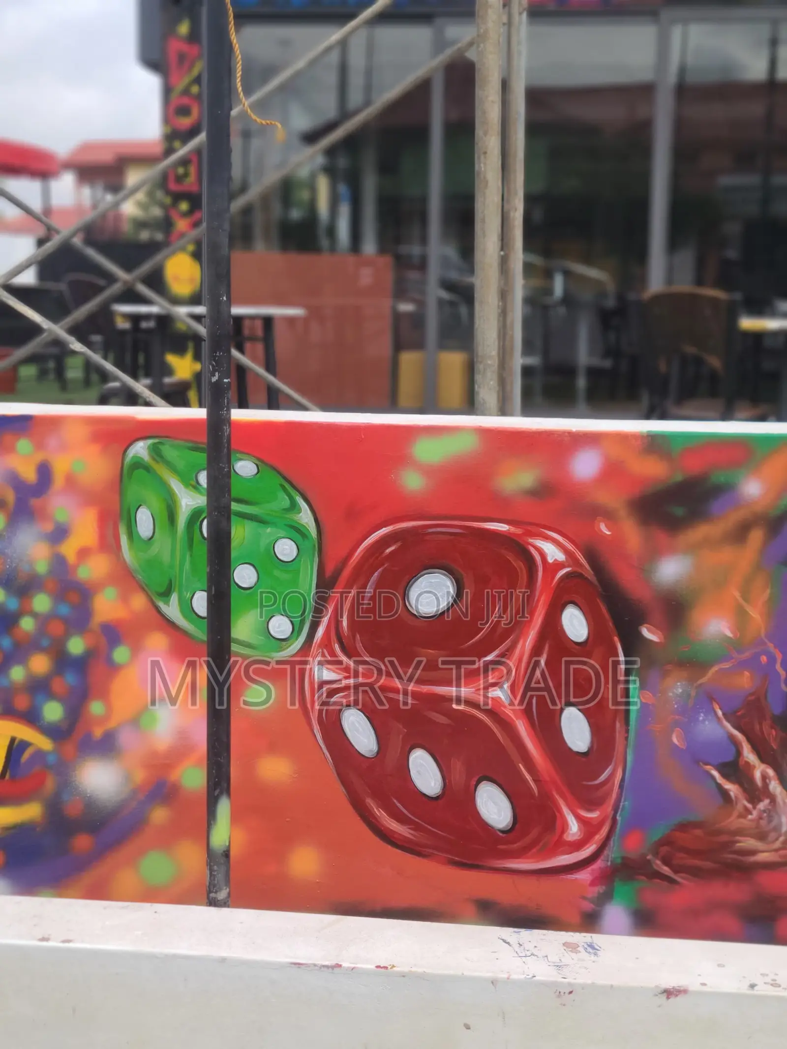 Wall Art Building Design Painting