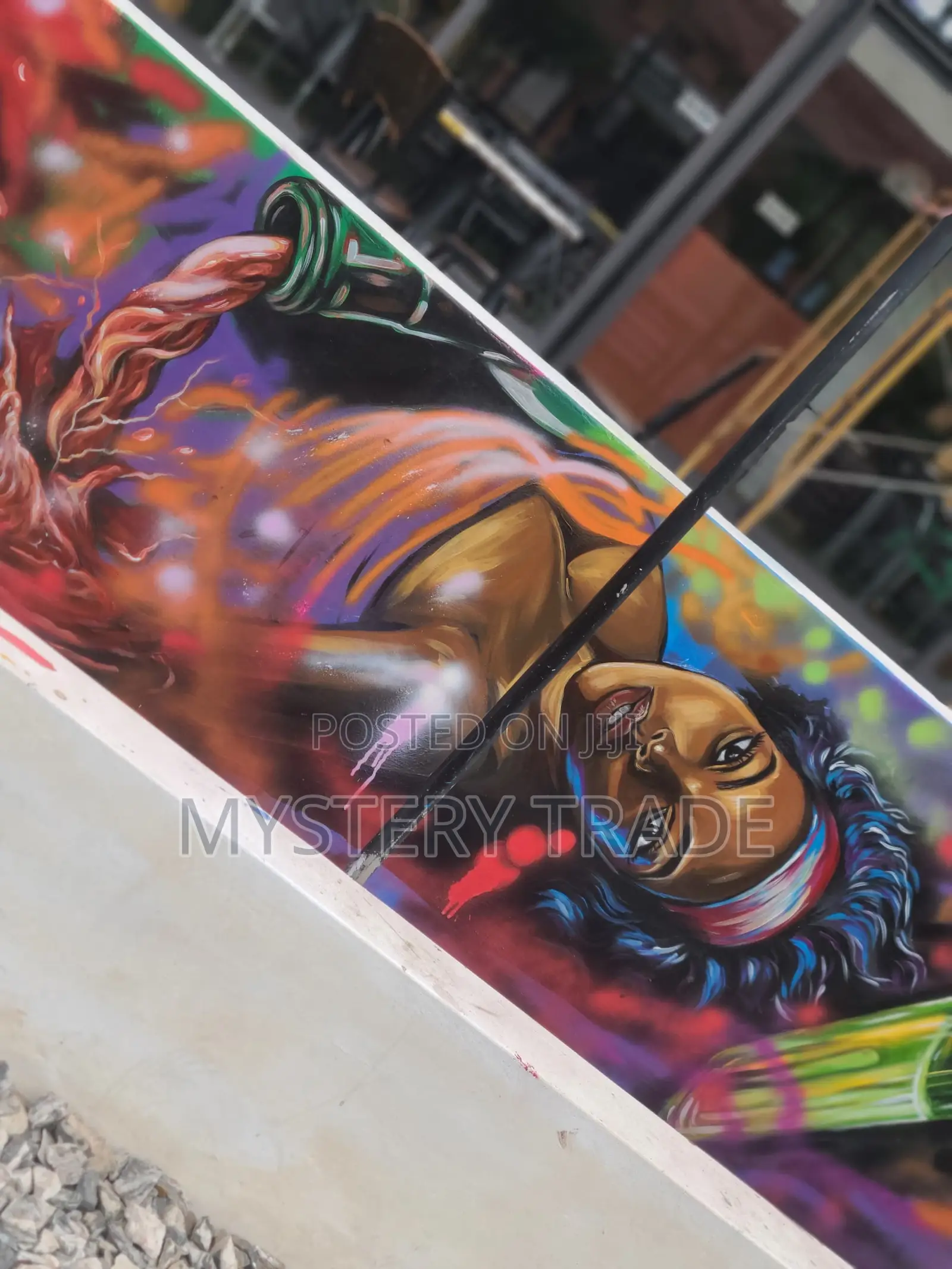 Wall Art Building Design Painting