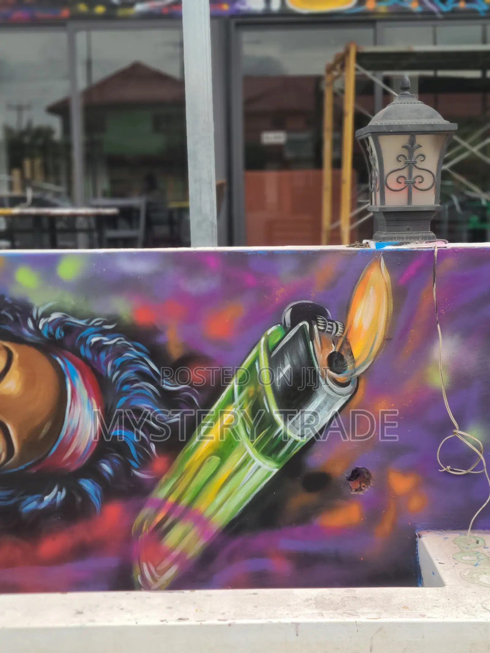 Wall Art Building Design Painting