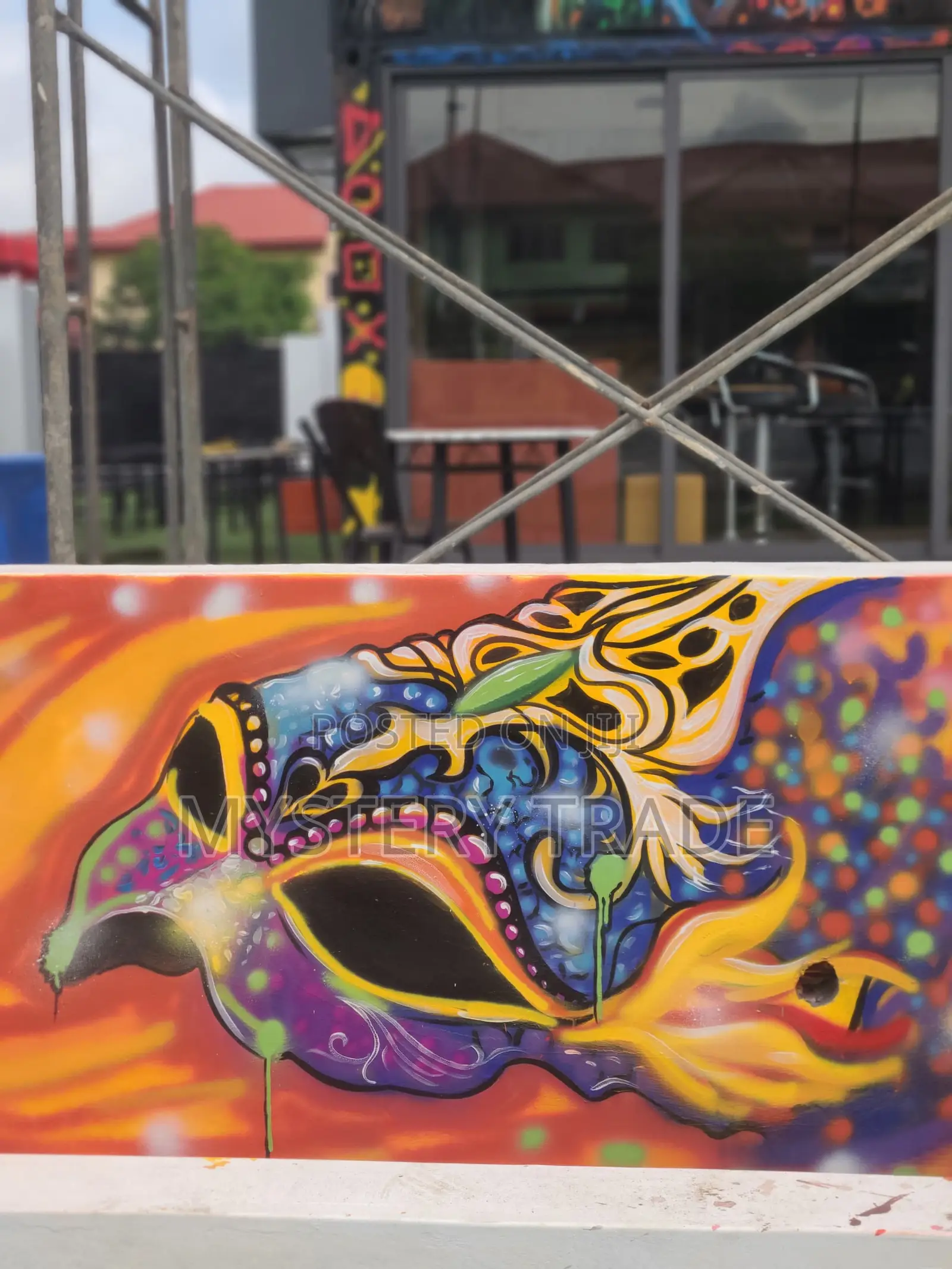 Wall Art Building Design Painting
