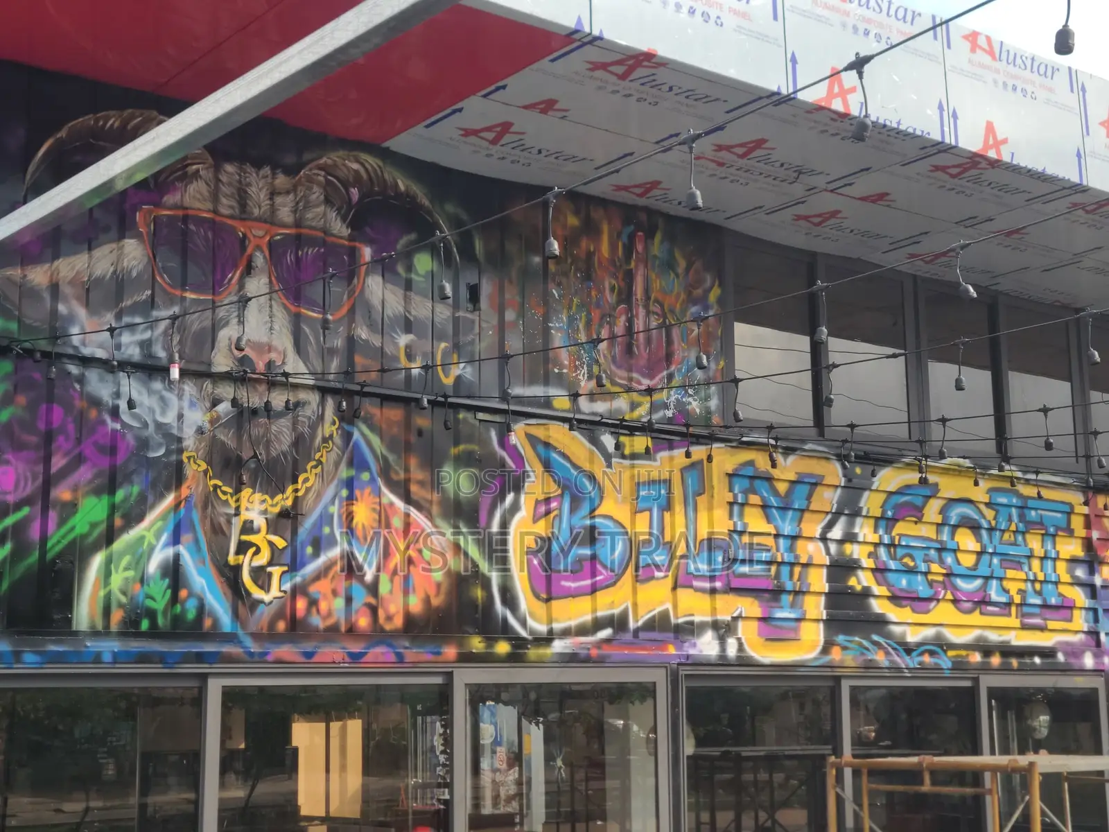 Wall Art Building Design Painting
