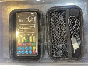 Portable Voice Changer, 8 Voice Changes Live Sound Card