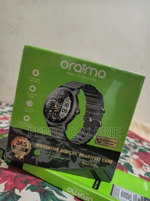 Oraimo Watch 5r Pro 1.43" Amoled 2.5d Smart Watch