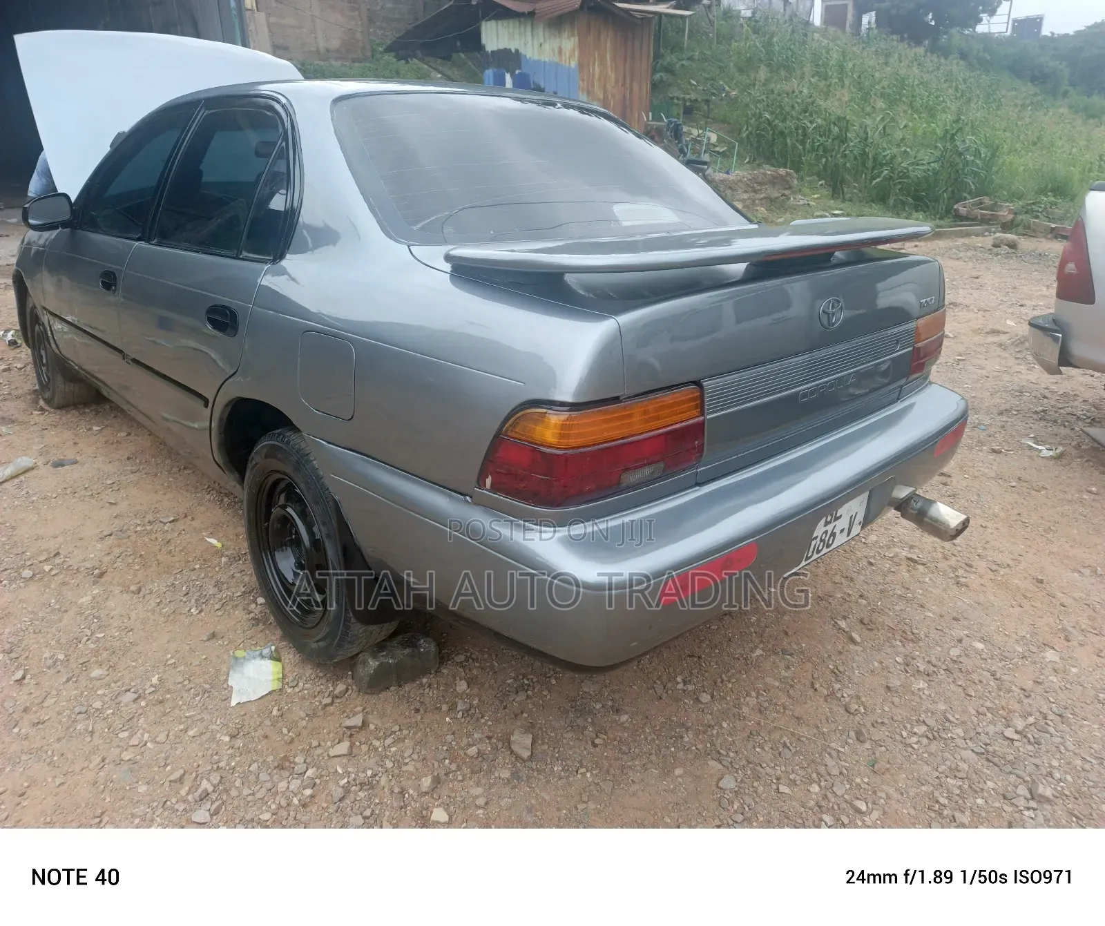 Toyota Corolla 1993 Gray