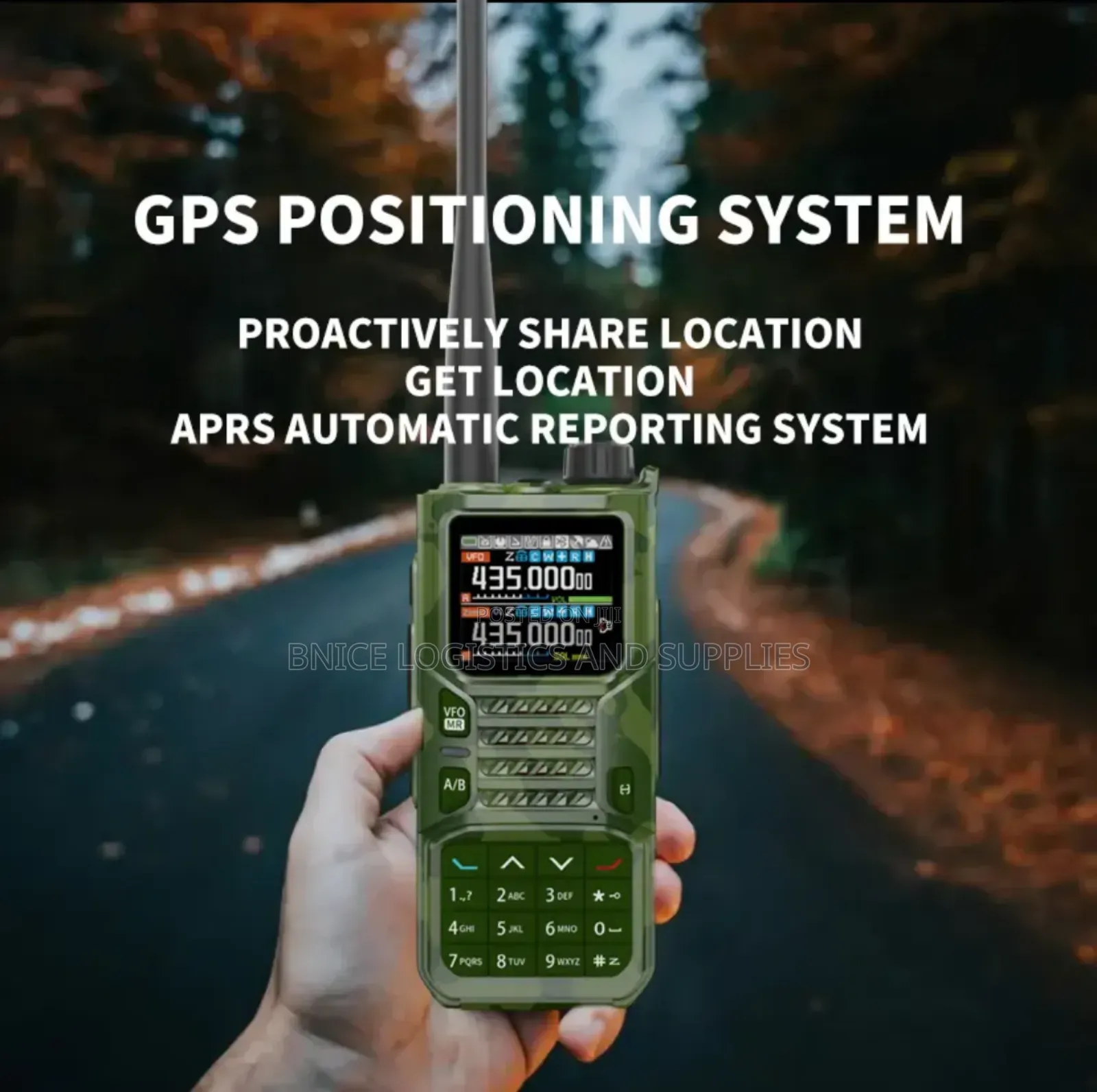 Baofeng Rd55 Pro Walkie Talkie (Gps Radio)