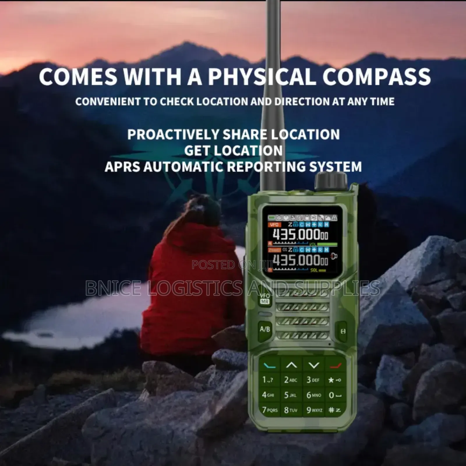 Baofeng Rd55 Pro Walkie Talkie (Gps Radio)
