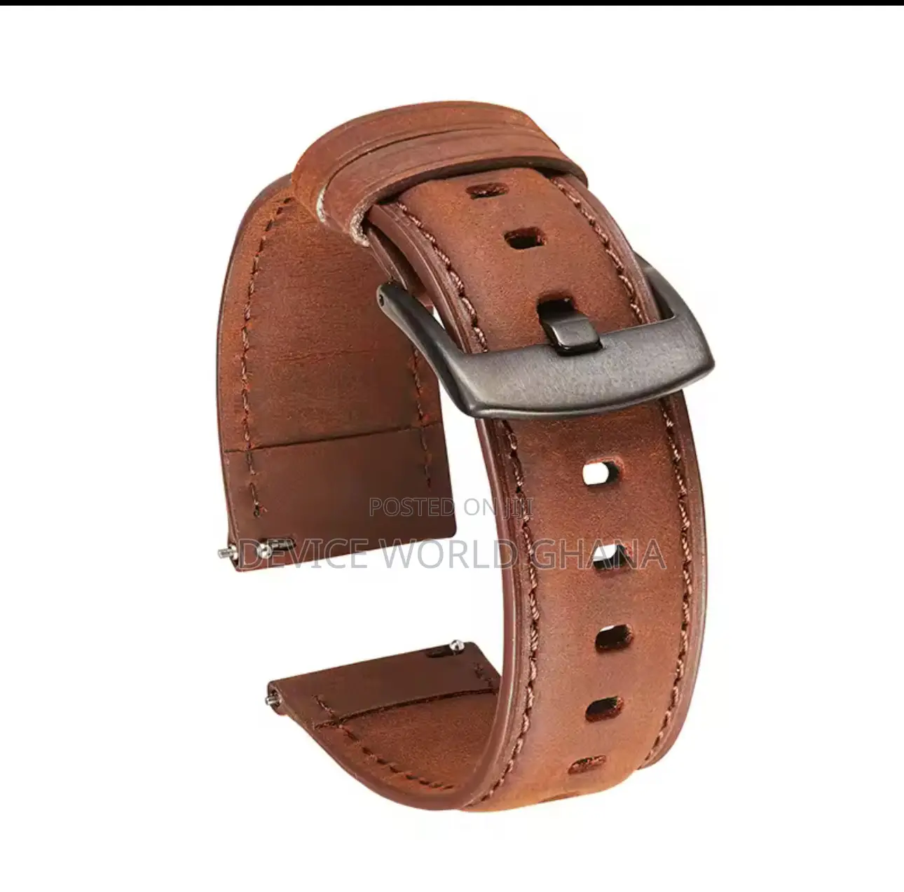 Uthi Leather Strap for Samsung Watches Fossil Oriamo Huawei