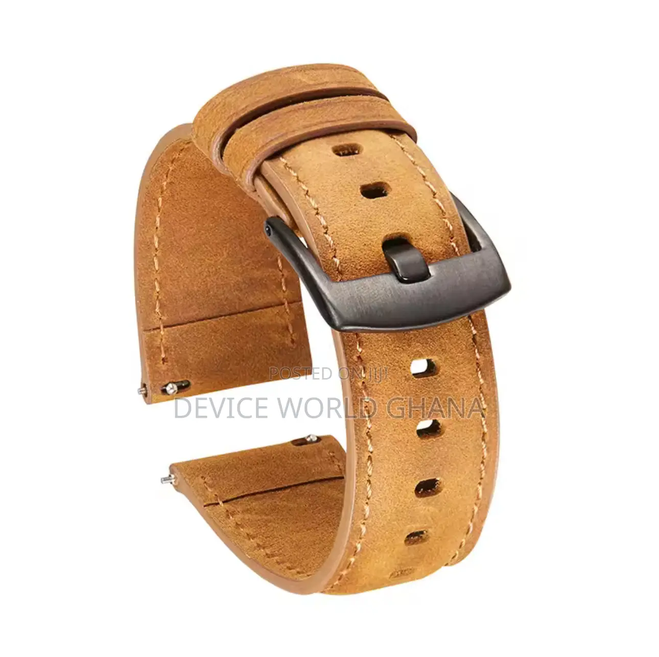 Uthi Leather Strap for Samsung Watches Fossil Oriamo Huawei