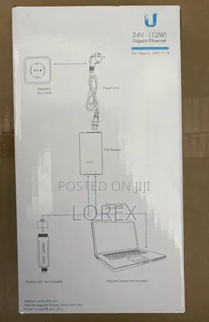 Ubiquiti Gigabit Poe Adapter 24v