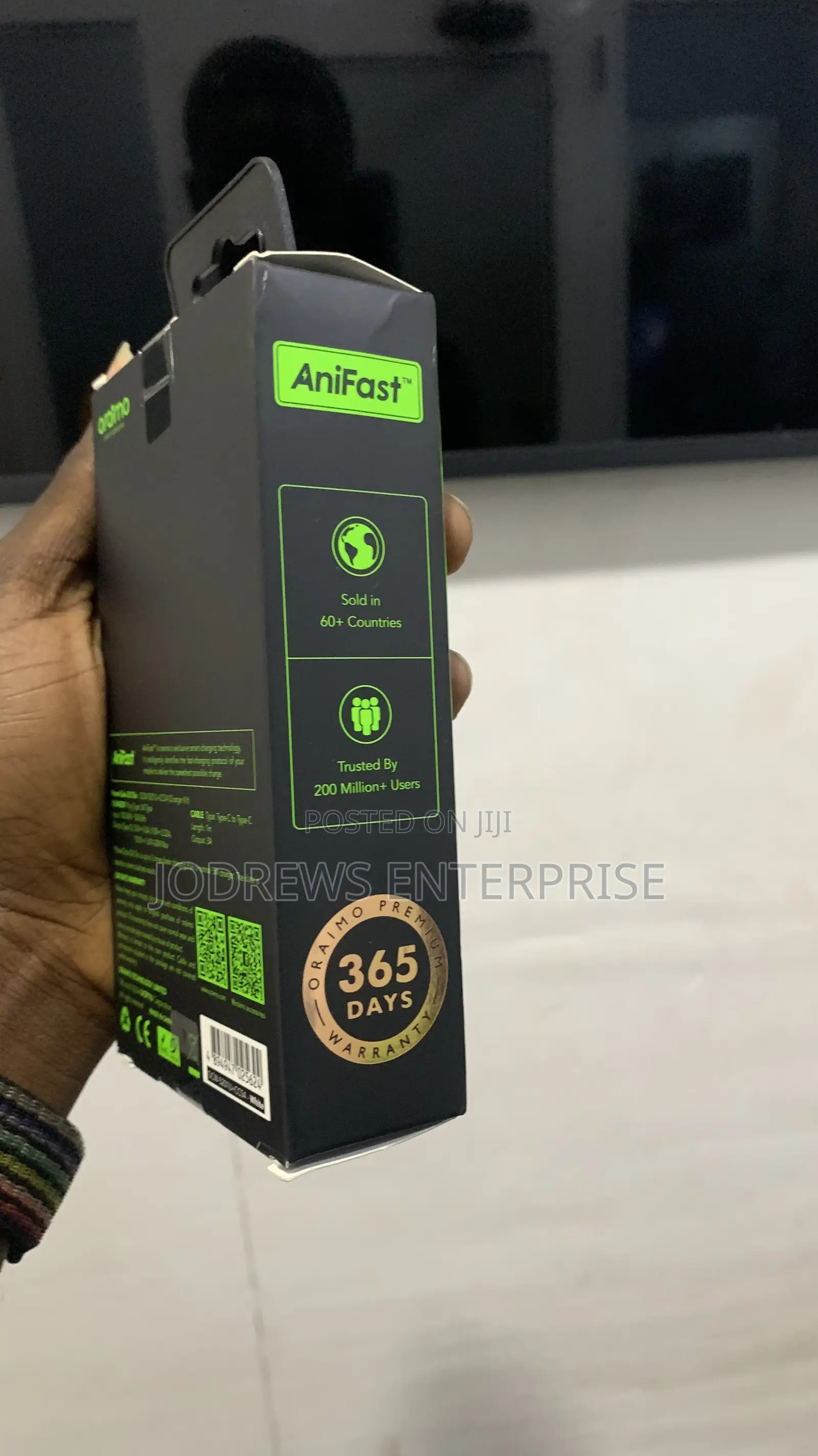 Oraimo Powercube 20 Chic 20w Gan Wall Charger Kit Type C-C
