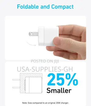 Anker 20w Usb C Fast Charger Block With 5ft Cable From Usa