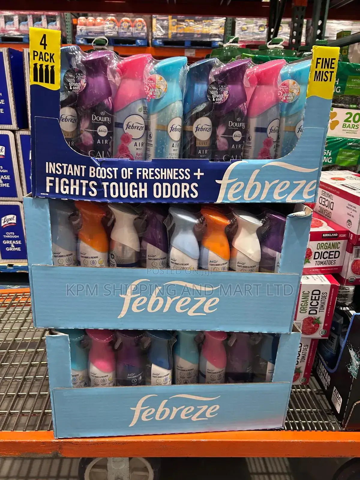 Fabreze Air Freshener(4 Bottles in a Pack)