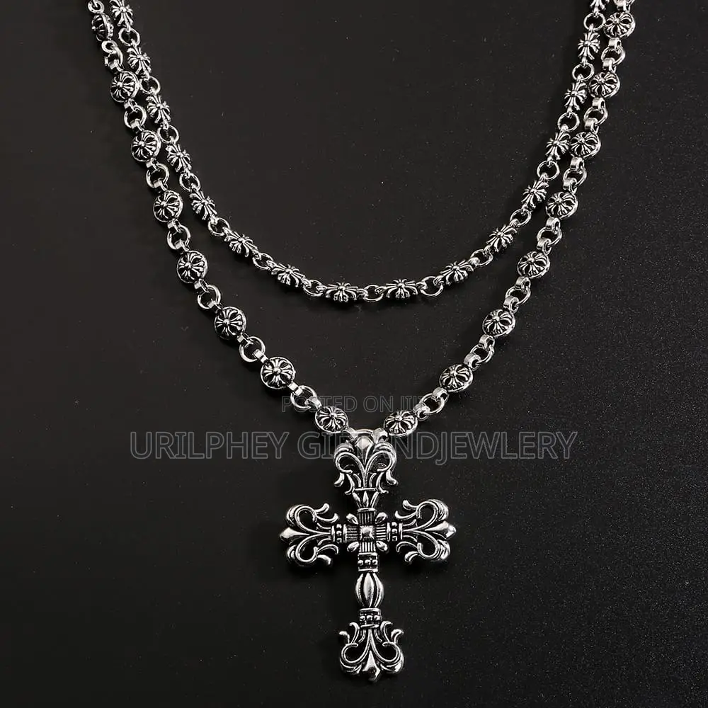Vintage Cross Necklace