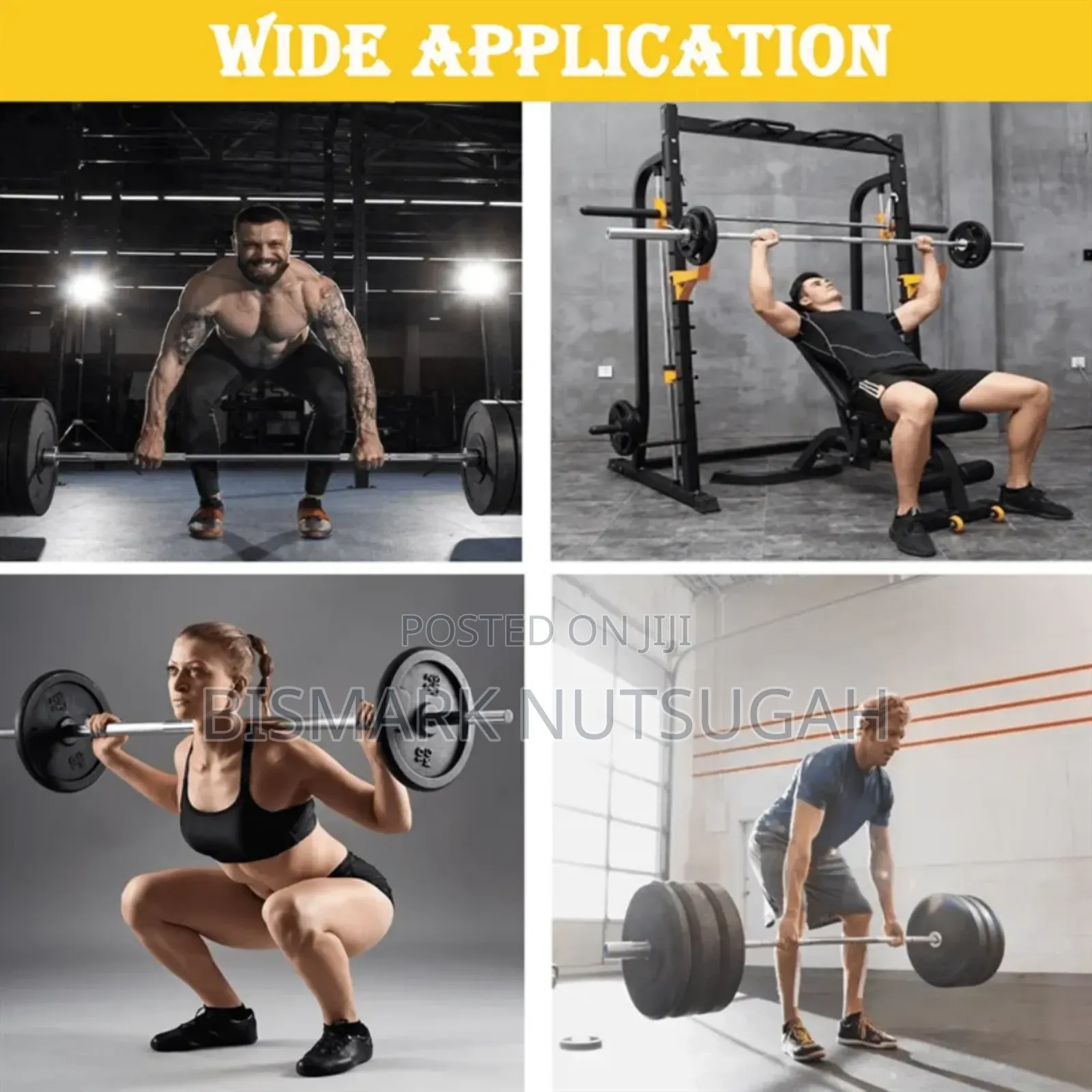 Olympic Barbell Weightlifting Bar