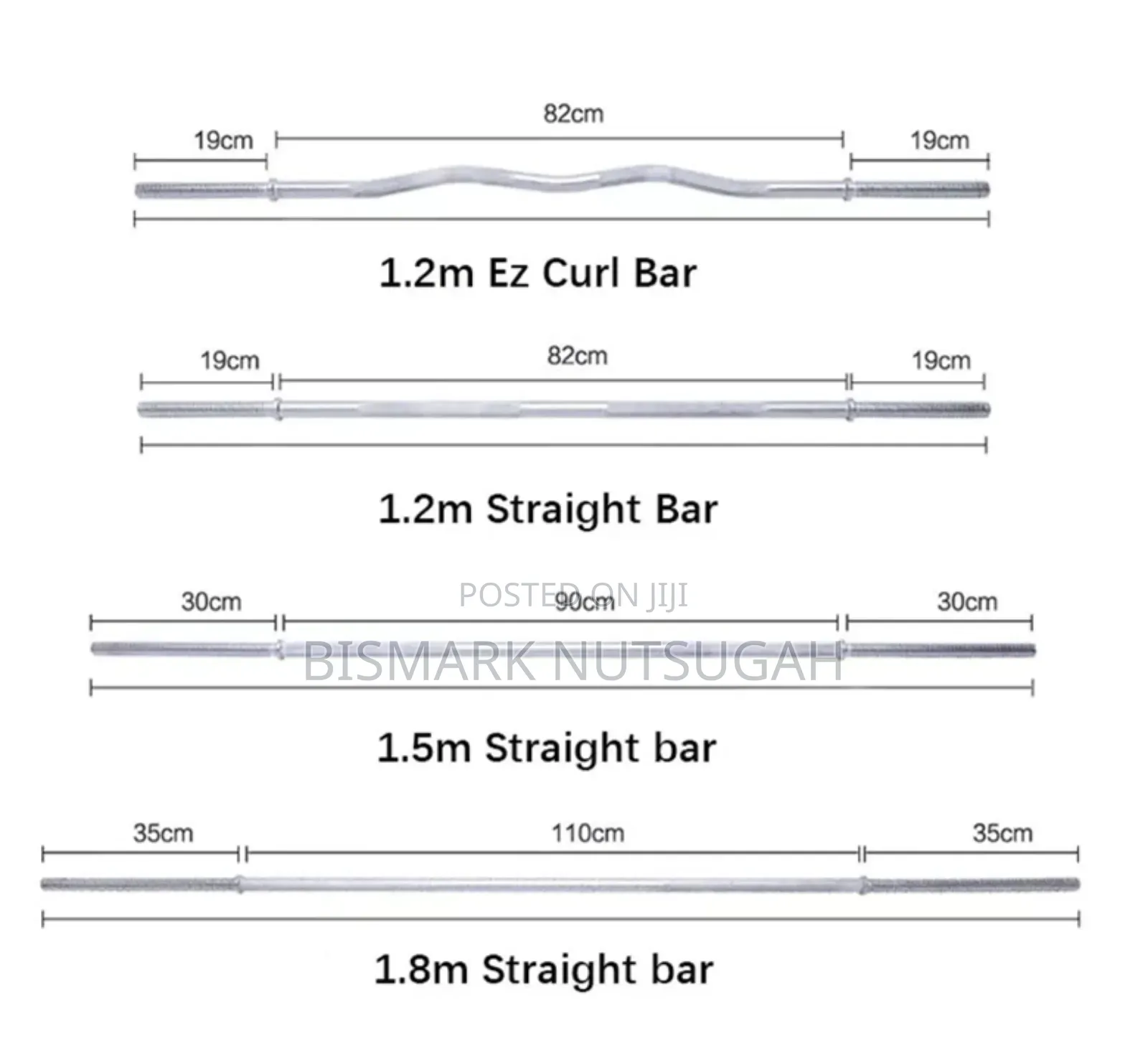 Olympic Barbell Weightlifting Bar