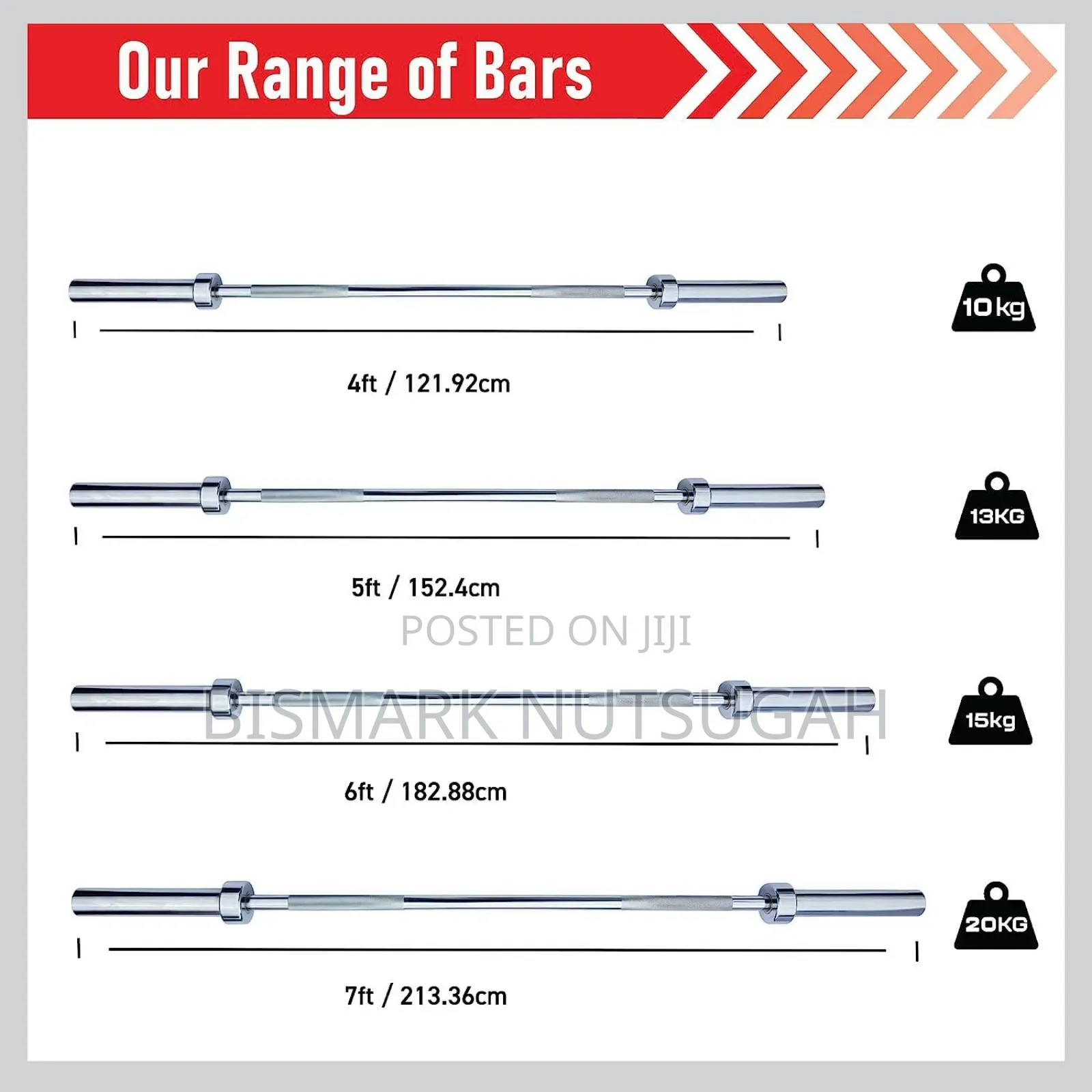 Olympic Barbell Weightlifting Bar