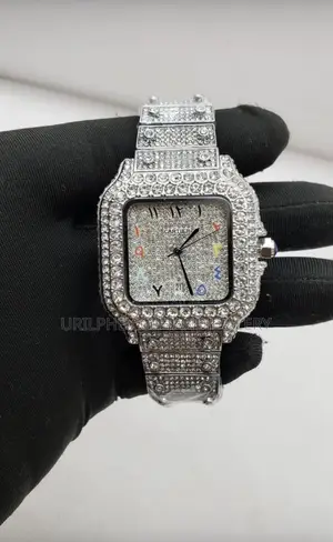 Cartier Iced Out Watch