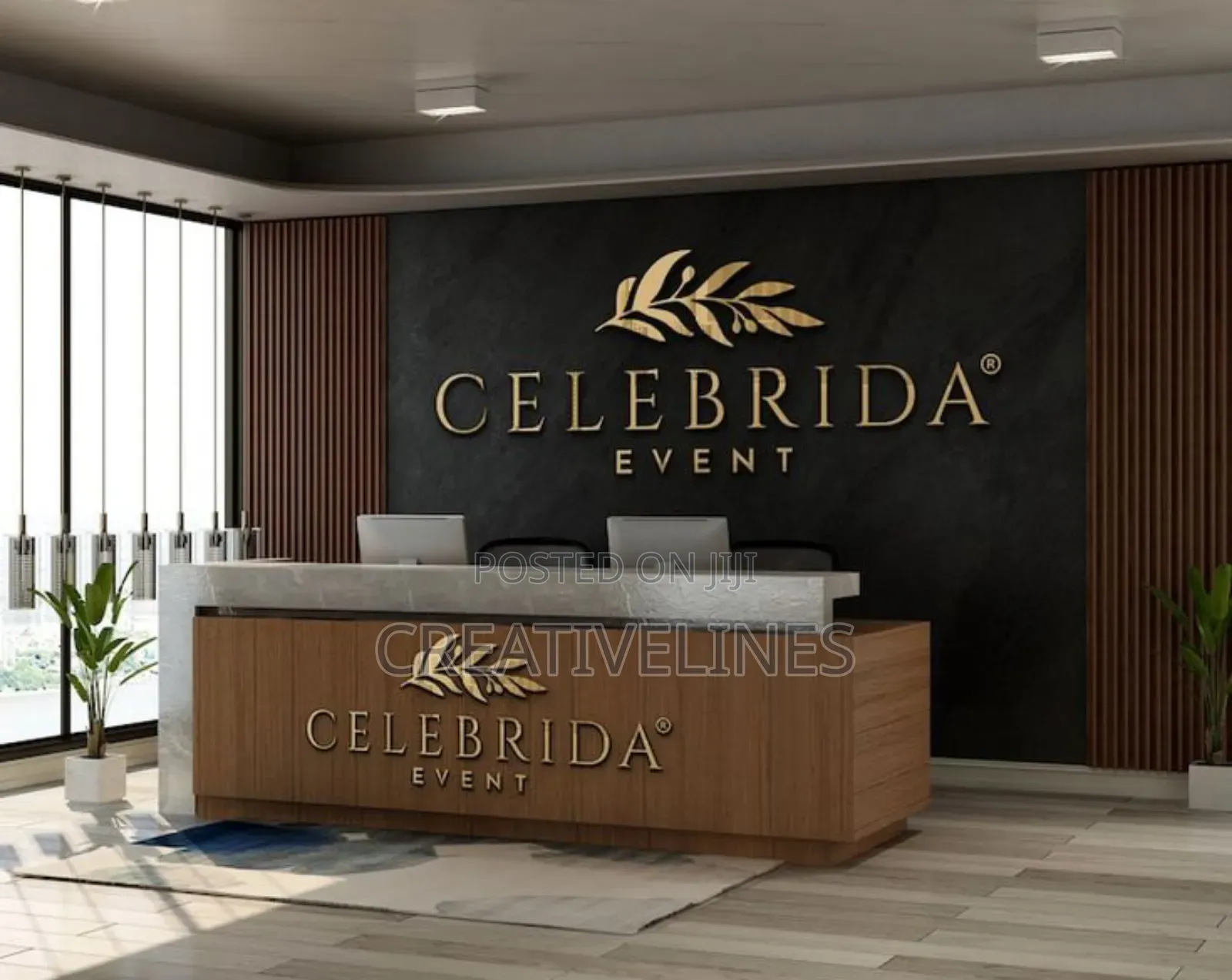 Reception Signage