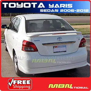 Toyota Yaris 2009 Salon Boot Spoiler With Light