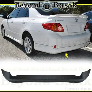 Corolla 2009-2010 Back Bumper Spoiler
