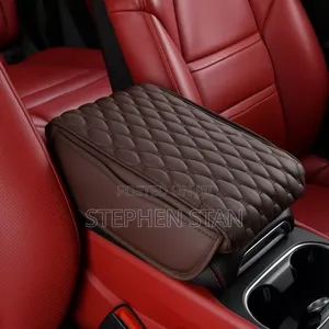 Premium Car Center Armrest Cushion With Storage Pocket