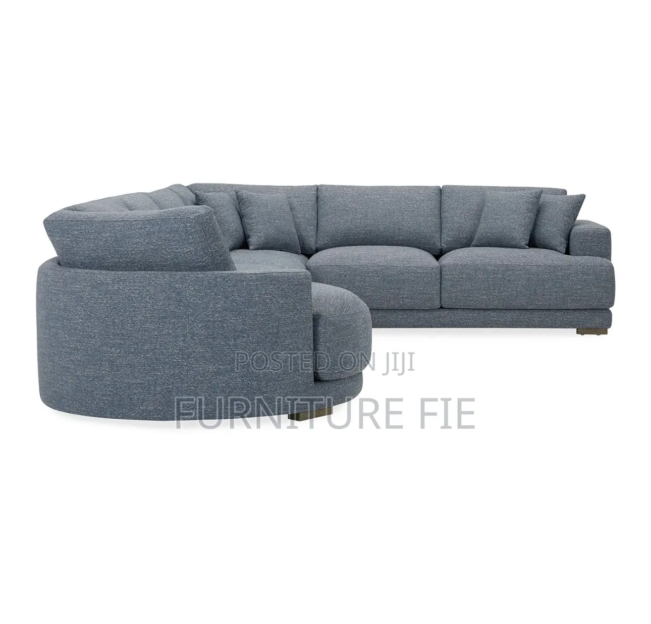 Vasher 166” 6 Seater Fabric Sectional Sofa With Cuddler.Usa.