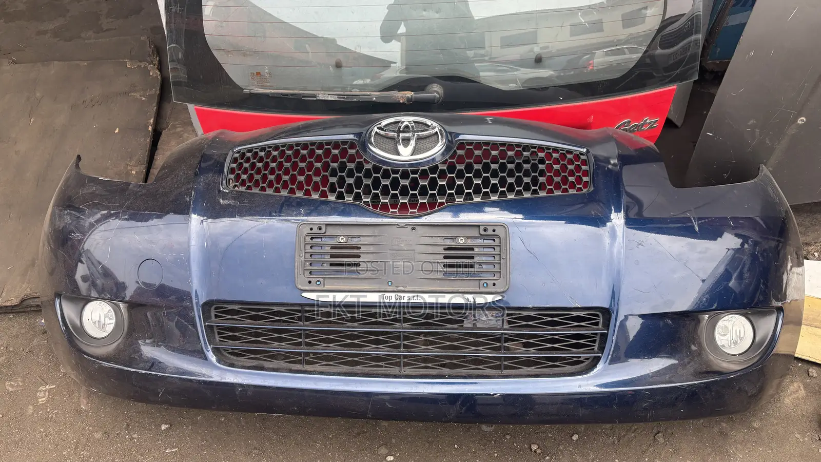 Toyota Vitz Front Bumper 2009,2010,2011,2012,2013
