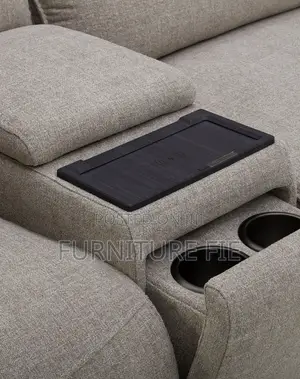 Olper 6-Pc. Fabric Sofa With Power Recliners,Console-Usa.