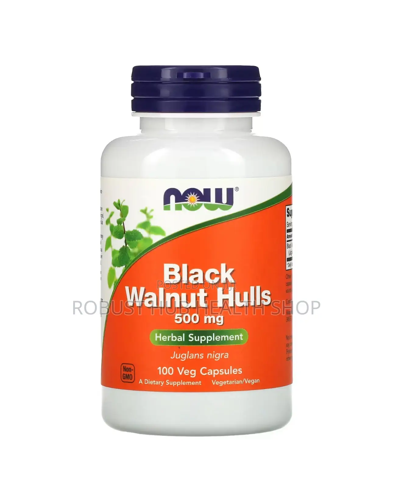 Black Walnut Hulls, Juglans Nigra