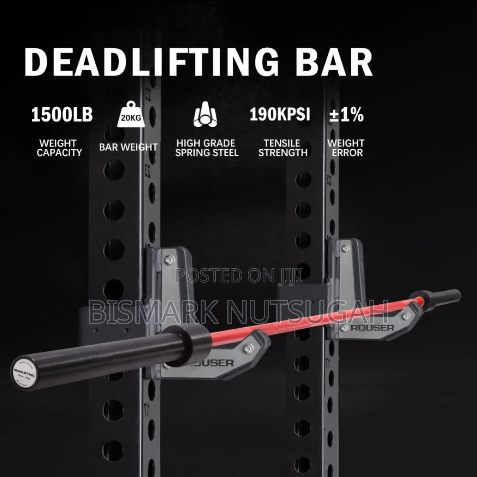 20kg Fitness Deadlifting Weight Bar