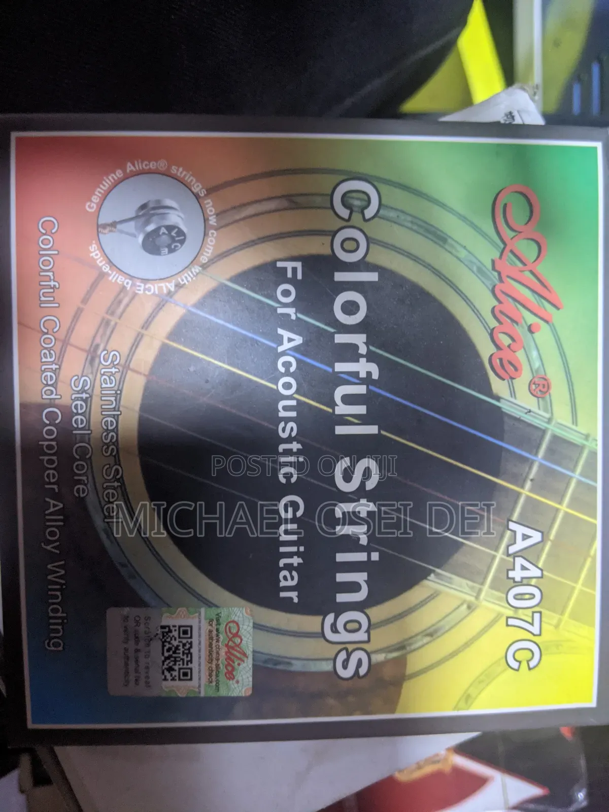 Acoustic , Lead and Base Guitar Strings
