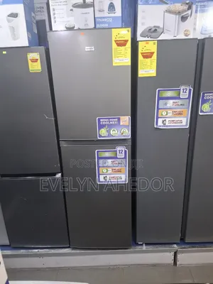 Stainless Steel Nasco Bottom Fridge 251litres Available