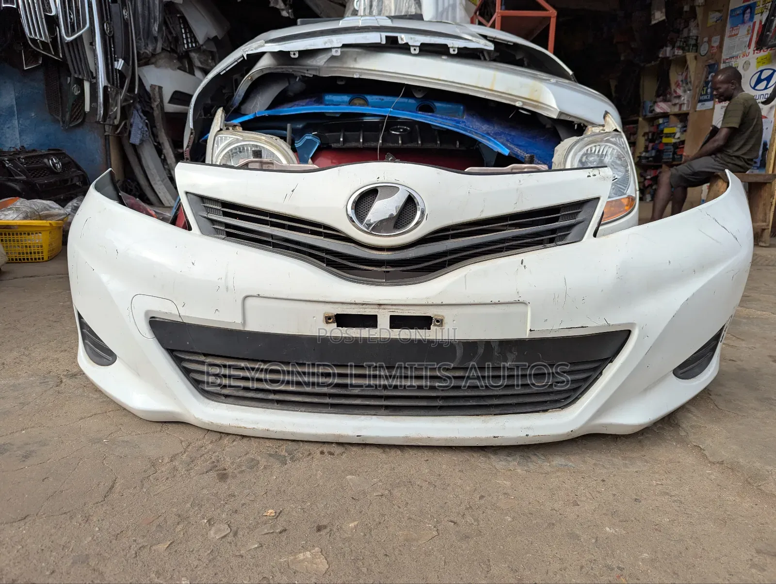 Toyota Vitz 2012,2013,2014,2015 Complete Front Cut