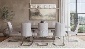 Tivie 9 Pc Dining Set (Rectangular Table + 8 Dining Chairs)