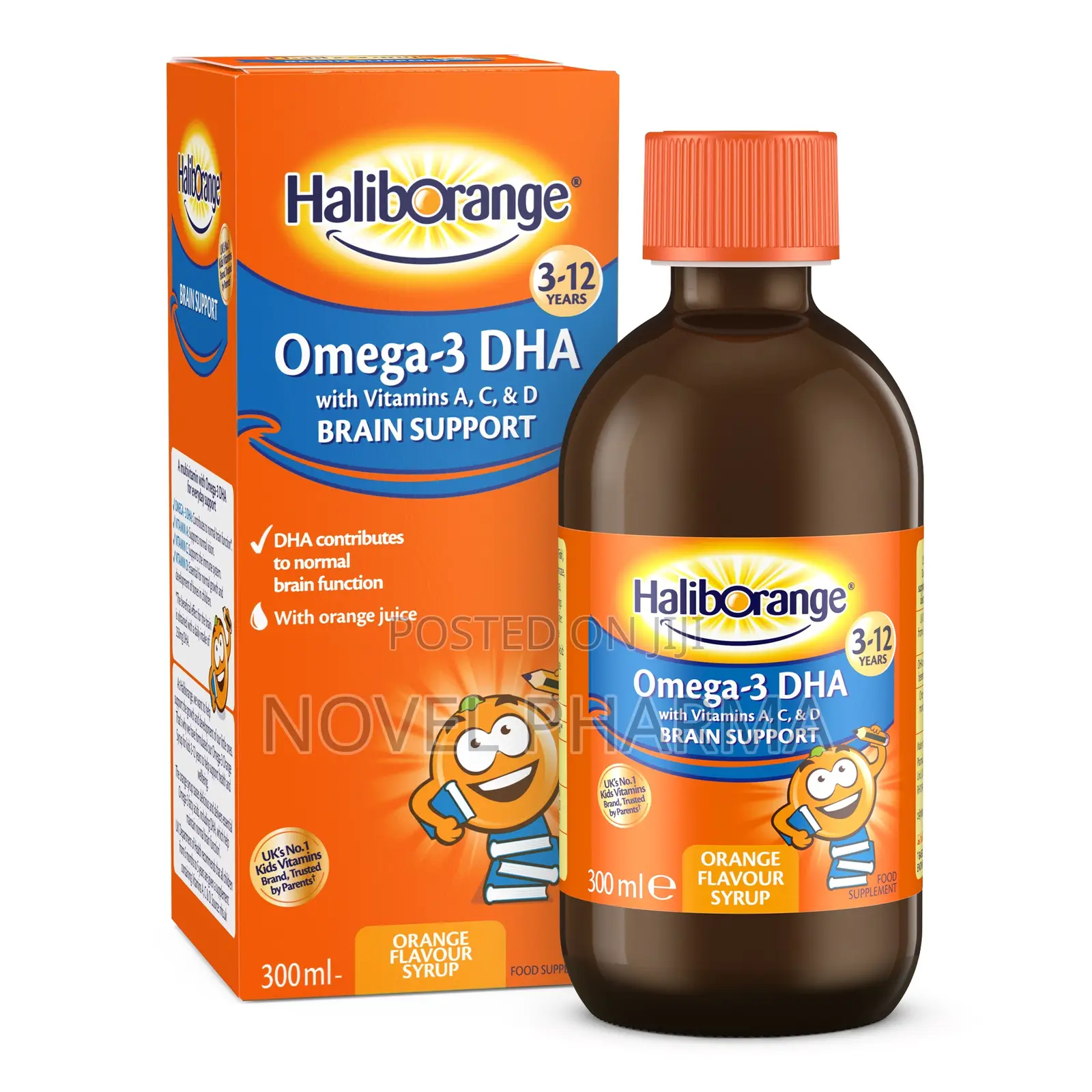 Haliborange Omega 3 Brain Support - 300ml